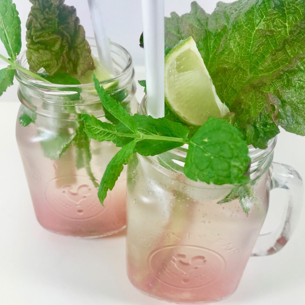 2 st rabarbermojito 